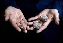 ‘Dolomite Problem’: 200-year-old geology mystery resolved Professor Wenhao Sun shows off dolomite from his personal rock collection. Sun studies crystal growth of minerals from a materials science perspective. By understanding how atoms come together to form natural minerals, he believes we can reveal fundamental mechanisms of crystal growth, which can be used to make functional materials more quickly and efficiently. Image credit: Marcin Szczepanski, Lead Multimedia Storyteller, Michigan Engineering.