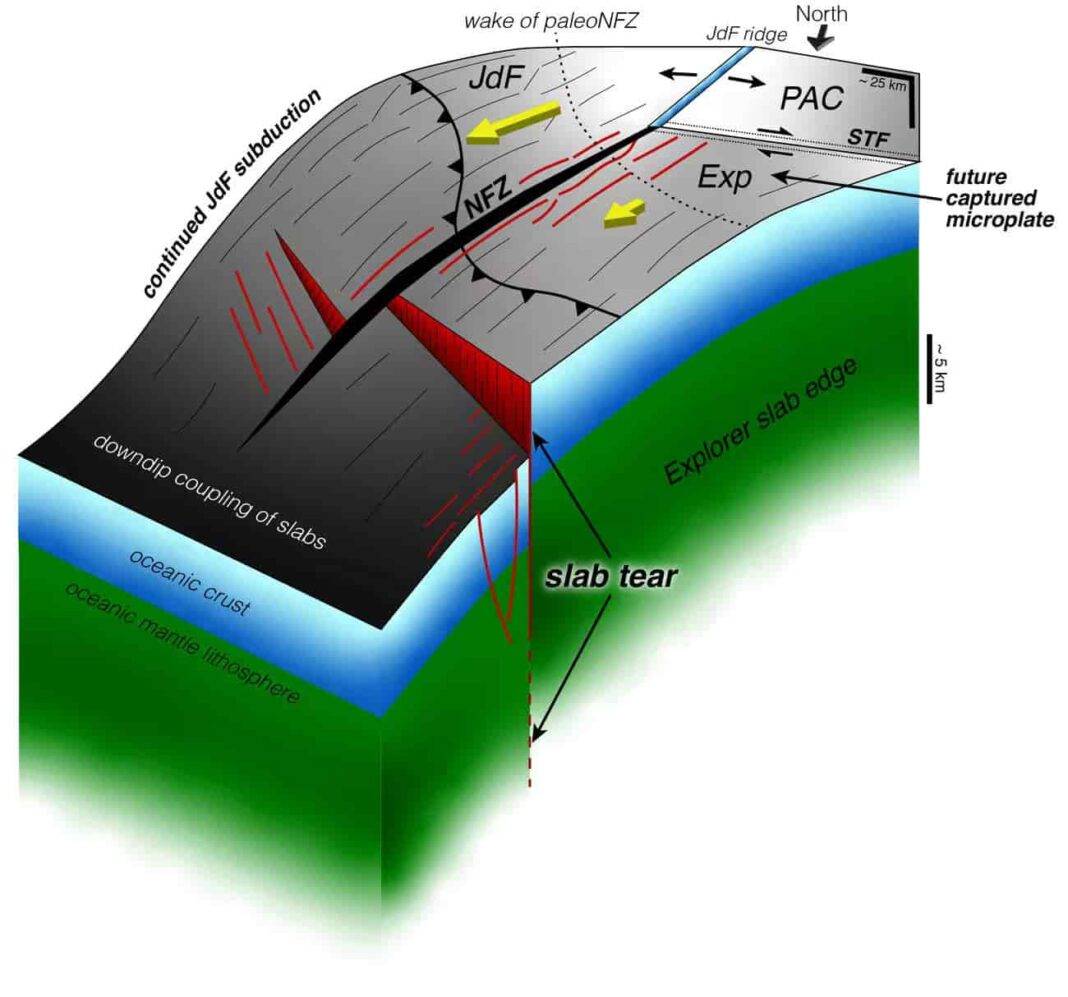 Earth is splitting open beneath the Pacific Northwest | Geology Page