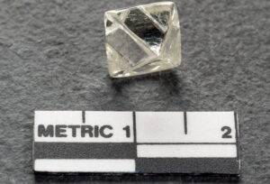 A diamond from the Colorado Wyoming kimberlites. Photo credit: Howard Coopersmith
