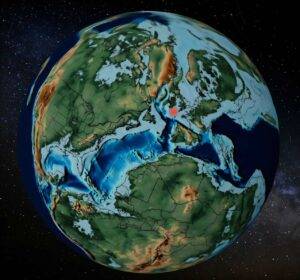The UB BIOST3 Research Group designs a public-facing web interface to discover the Earth’s ancient geography. Credit: University of Barcelona