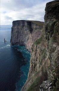 Bear Island in the Barents Sea which is a paleontological hotbed known for preserving ancient microfossils. Credit: Wikipedia