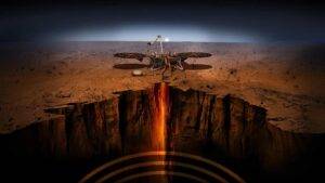 Mars hid an Earth-like geological surprise deep underground, suggesting plate tectonics may not be essential for creating complex, potentially habitable worlds. (Artist's illustration of NASA's InSight lander on Mars.) Credit: NASA/JPL-Caltech