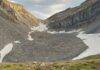 Utah ranges may store a billion tons of hidden ice This cirque under Utah's Mount Timpanogos contains a hidden 'rock glacier' holding enough water to fill 600 Olympic swimming pools, according to University of Utah researchers. Credit: Bronson Cvijanovich, University of Utah