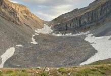 Utah ranges may store a billion tons of hidden ice This cirque under Utah's Mount Timpanogos contains a hidden 'rock glacier' holding enough water to fill 600 Olympic swimming pools, according to University of Utah researchers. Credit: Bronson Cvijanovich, University of Utah